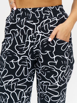 953 Брюки "Черный/микки"