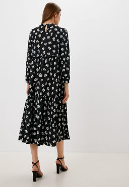 Платье с контрастным принтом - Incity фото 5