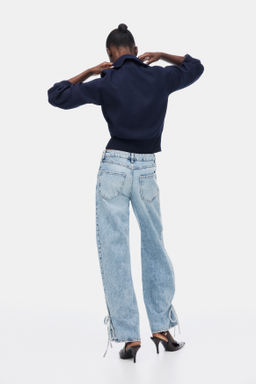 Straight High Waist Jeans - H&m фото 6