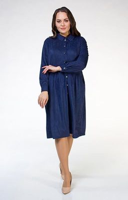 1096 платье Джинсовый синий - Ckc collections фото 4