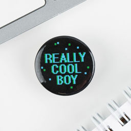 Цена за 10 шт. Значок металлический, закатной Детский, 25 мм, МИКС