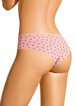 CLE BR1171/1 Трусы жен. Тиара розовый/т.серый - Clever wear фото 2