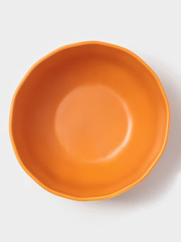 Салатник Magistro Potter, 1.2 л, d=17.4, фарфор, оранжевый фото 3