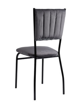 Стул разборный "Камелот" черный/графит