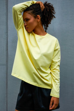 Лонгслив Лонг-оверсайз