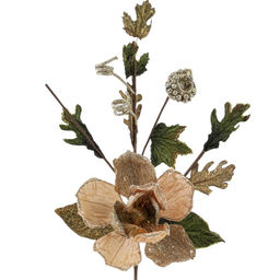 Цветок искусственный "Магнолия", L11 W11 H59 см