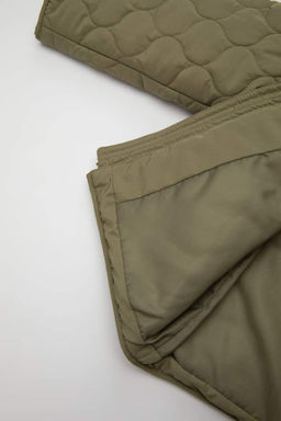 Водонепроницаемое пальто с капюшоном для маленьких мальчиков - Defacto фото 4