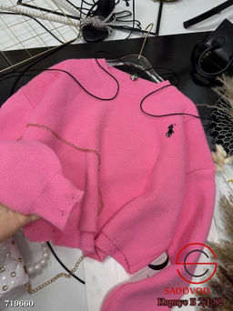 Свитер с рваным эффектом женский - Bruno фото 4