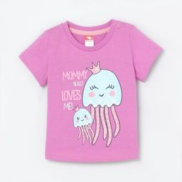 CRB wear/CSNG 62751-45-280 Футболка для девочки, лаванда/Ex.Cherubino