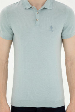 Мужской водозеленый свитер - U.s. polo assn фото 6