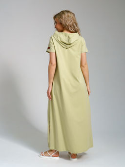 970 Платье-мантия"Олива"