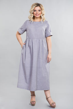 Платье 1257 кофейный - Novita фото 2