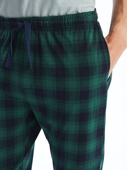 Standart Kal?p Ekose Erkek Pijama Alt