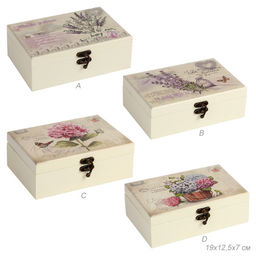 Шкатулка 19х12х6 см / HL221 /уп 48/