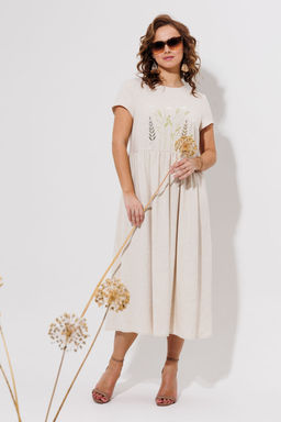 Платье Galean Style 965 светлый беж