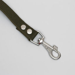 Поводок брезентовый, 2,7 м х 2,5 см - Пижон фото 2