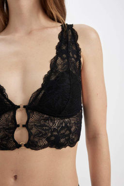 Влюбись в любовь Кружево со складками - Defacto фото 6