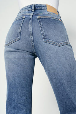 Z1975 HIGH-WAIST MINI FLARE JEANS - Zara фото 6