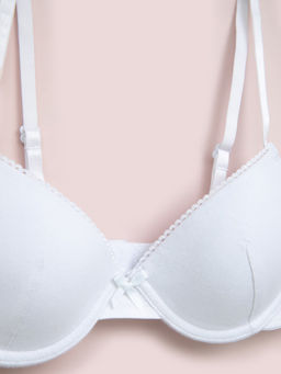 ACOOLA / Бюстгальтер детский Steel белый  фото 3