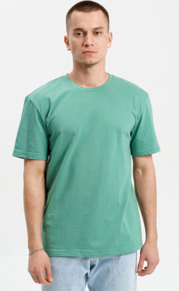 Мужская базовая футболка из 100% хлопка Мужская базовая футболка из 100% хлопка