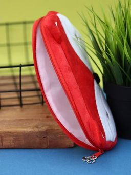 Пенал плюшевый "Fox", red (20*10 см)