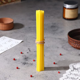 Цена за 2 шт. Набор свечей церковных Казанская Божья Матерь для домашней молитвы, парафин, 12 шт.