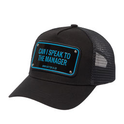 Бейсболка JOHN HATTER арт. 1-1042-U00 Can I Speak To The Manager (черный)