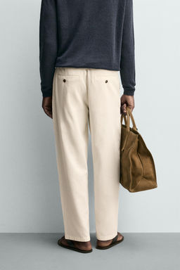 PANTAL?N CHINO RELAXED FIT / Crudo - Zara фото 3