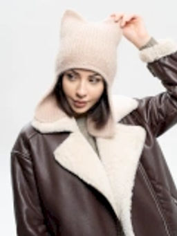 Шапка-ушанка женская Карамелька - Tamasha фото 7