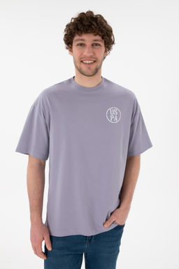 Erkek Oversize Fit Bisiklet Yaka Gri Ti__rt Sepette S_rpriz _ndirim - U.s. polo assn фото 4