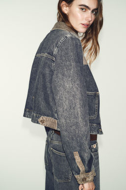 Z1975 COMBINED DENIM JACKET - Zara фото 6