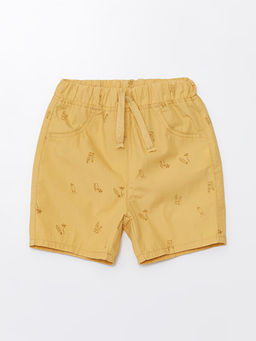 Beli Lastikli Bask?l? Erkek Bebek ?ort