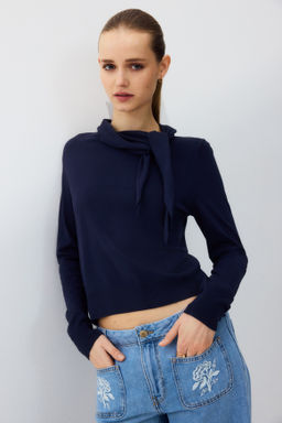 Jersey con cuello fular - H&m фото 3