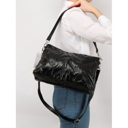 Сумка женская текстиль BXL-1195, 1отдел, плечевой ремень, черный 259084 - Bobo фото 5