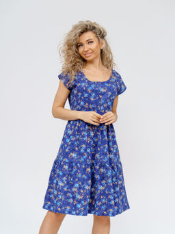 875 Платье "Индиго"