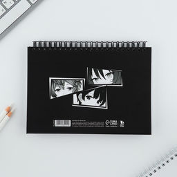 Скетчбук в твердой обложке на гребне А5, 80 л. 100 г/м Аниме. Комикс - Artfox фото 7