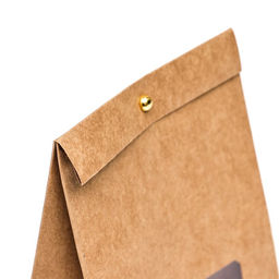 Цена за 5 шт. Коробка-пакет, крафт с окном, 20 х 15 х 8 см - UPAK LAND фото 4