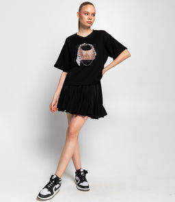 Футболка #КТ5008, чёрный - Dommod фото 4