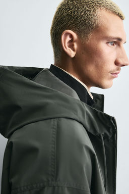 TECHNICAL HOODED JACKET