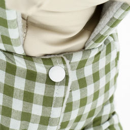 Комбинезон Пудра, размер 2XL (ДС 41 см, ОШ 45 см, ОГ 60 см) бежевый/зелёный - Simaland фото 8