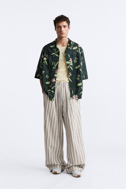WIDE-FIT STRIPED TROUSERS - LIMITED EDITION