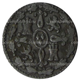 2 мараведи 1828 года Испания