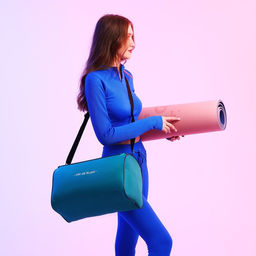 Сумка спорт Sport and wellness, 40*24*21, отд на молнии, зеленый - Nazamok фото 5