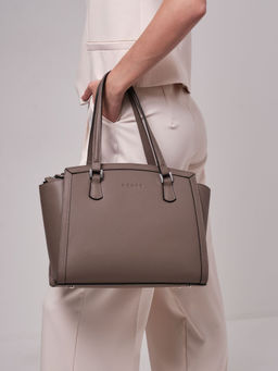 Сумка кожаная Azaro 30690 тауп