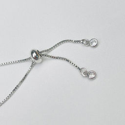 Браслет регулируемый для Скорпиона из Лабрадора, Аквамарина и Лунного камня - Радуга самоцветов фото 4