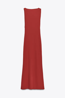 LONG DRAPED DRESS - Zara фото 15