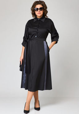 Платье EVA GRANT 7176А черный