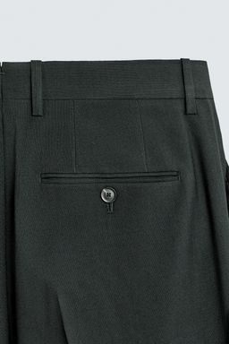 WOOL BLEND SUIT TROUSERS - Zara фото 16