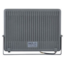 ULF-F52B-300W/6500K IP65 200-240V GREY Прожектор светодиодный. Дневной свет (6500K). Угол 60 градусов. Корпус серый. TM Uniel