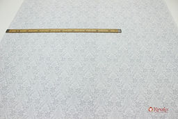 Рогожка Вензель цв.серый, ш.1.5м, хлопок-100%, 165гр/м.кв - Купава фото 4